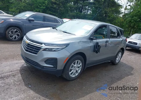 2024 Chevrolet Equinox Fwd Ls из США, поврежденный, VIN 3GNAXHEG2RL328869